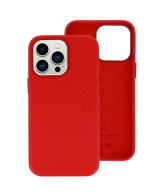 MAGSAFE KOŽNA FUTROLA ZA IPHONE 14 RED