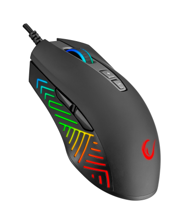 Miš gaming RAMPAGE SMX-R78 SHARPER FULL RGB 12400dpi macro, profesionalni E-SPORT