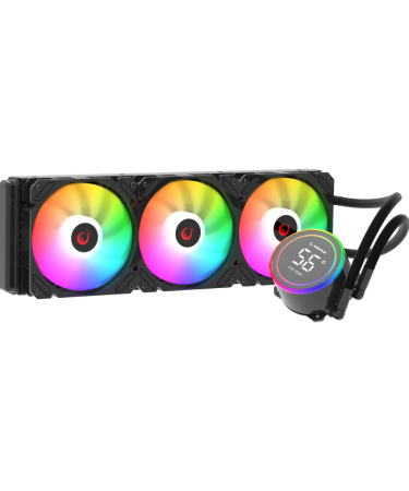 CPU hladnjak AIO Liquid RAMPAGE HELIOS C17 12cm ventilator Intel LGA1700/AMD AM5 ARGB 360mm