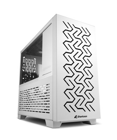Kućište SHARKOON gaming, MS-Z1000 wh, white, ventilatori 1x80mm PWM, 3x120mm PWM, Micro-ATX