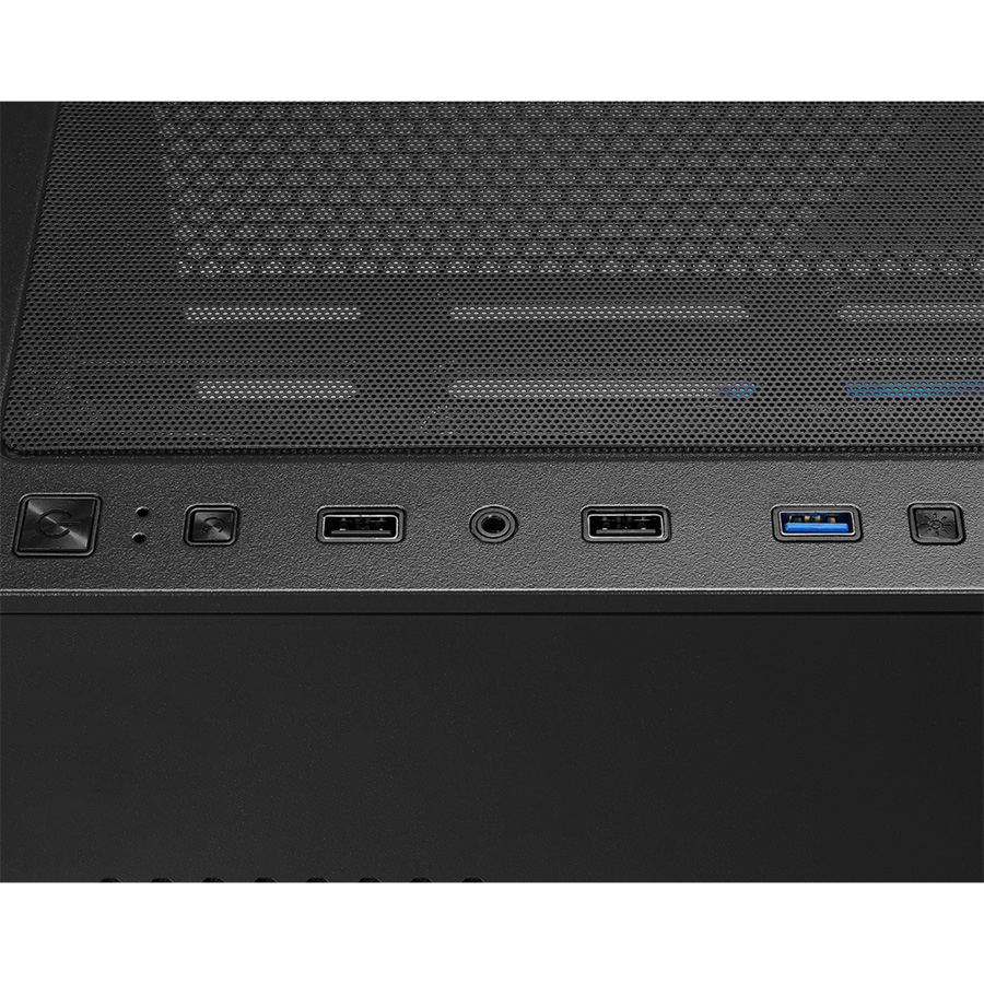 Kućište gaming RAMPAGE PRIME Mesh Tempered Glass 4*ARGB Fan Hub E-ATX, 37919 - Image 4