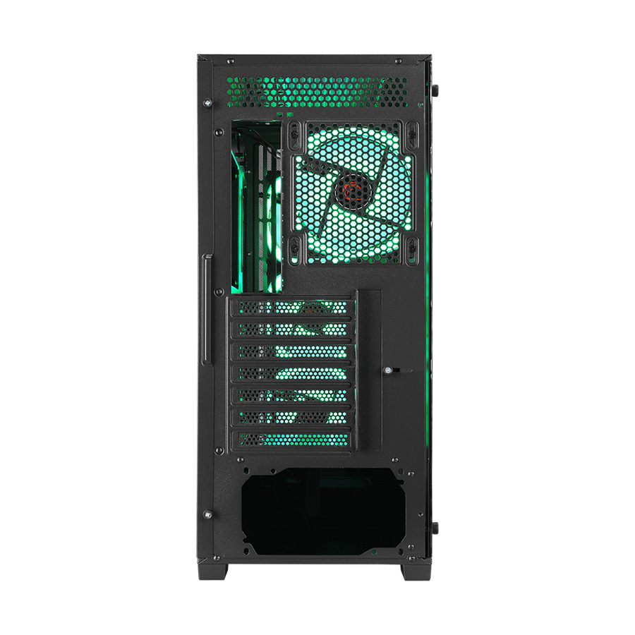 Kućište gaming RAMPAGE PRIME Mesh Tempered Glass 4*ARGB Fan Hub E-ATX, 37919 - Image 5