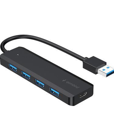 USB HUB USB GEMBIRD 1 X 3.1 (Gen 1), USB 3.x2.0 interfejsom UHB-U3P4P-02