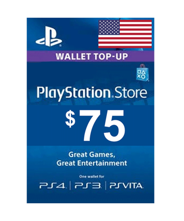 Playstation Network - United States 75$