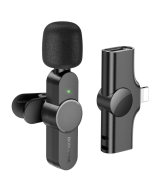Mikrofon wireless iPhone/lightning BOROFONE BFK12 Trophy lavalier digital black