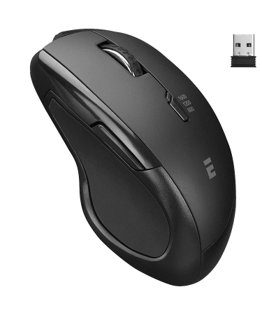 Miš Bluetooth Everest SM-32BT Black 2.4GHz 2-in-1 1600dpi, 36714