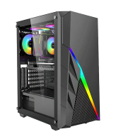 Kućište IG-MAX T5912 BUSTER gaming, Glass, 1x120mm ventilator. MIDI ATX