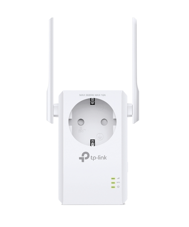 TP-Link TL-WA860RE, 300Mbps Wireless N Wall Plugged Range Extender with AC Passthrough, QCA(Atheros), 2T2R, 2.4GHz, 802.11n/g/b, Ranger Extender butto