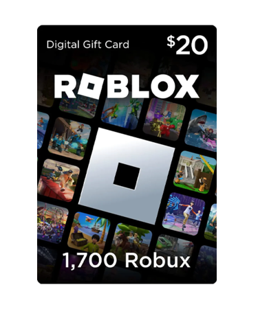 Roblox 20$ - 1700 Robux (USA)