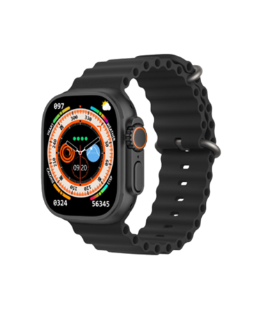 Pametni sat Modio MC92 Ultra 2 Black dvije narukvice