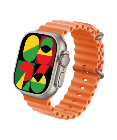 Pametni sat Modio MC92 Ultra 2 Orange dvije narukvice