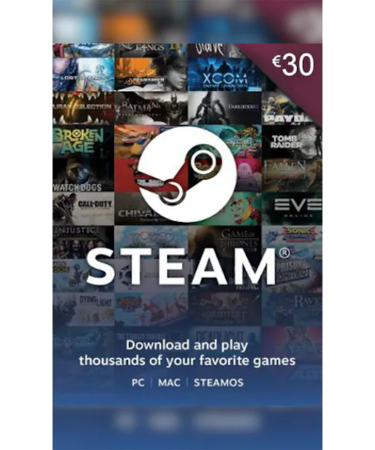 Steam gift card 30E - Global