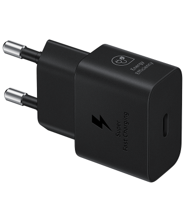 Punjač SAMSUNG ORG. 25W Super Fast Charging Type-C Wall Charger Black EP-T2510NBEGEU