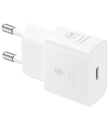 Punjač SAMSUNG ORG. 25W Super Fast Charging Type-C Wall Charger White EP-T2510NWEGEU