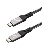 USB USB4 Gen 3x2 kabl 240W, 40 Gbps Type-C to Type-C  Power Delivery (PD) charging & data cable, 1.5 m GEMBIRD CCBP-USB4-CMCM240-1.5M