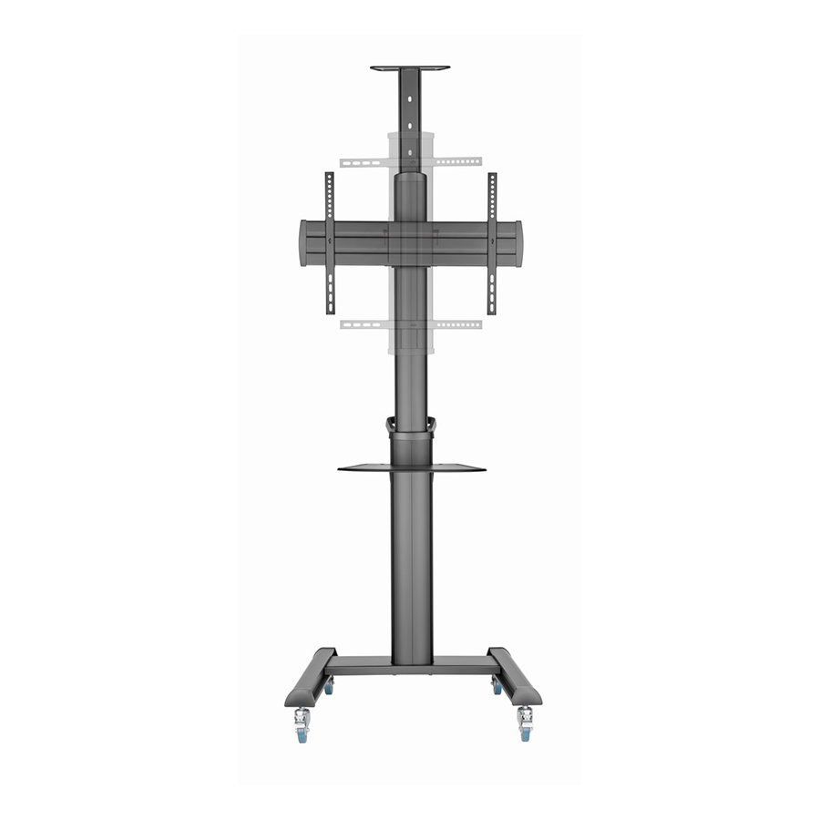 Nosač za TV na stalku aluminum na tockovima TVS-70T-02 - Image 4