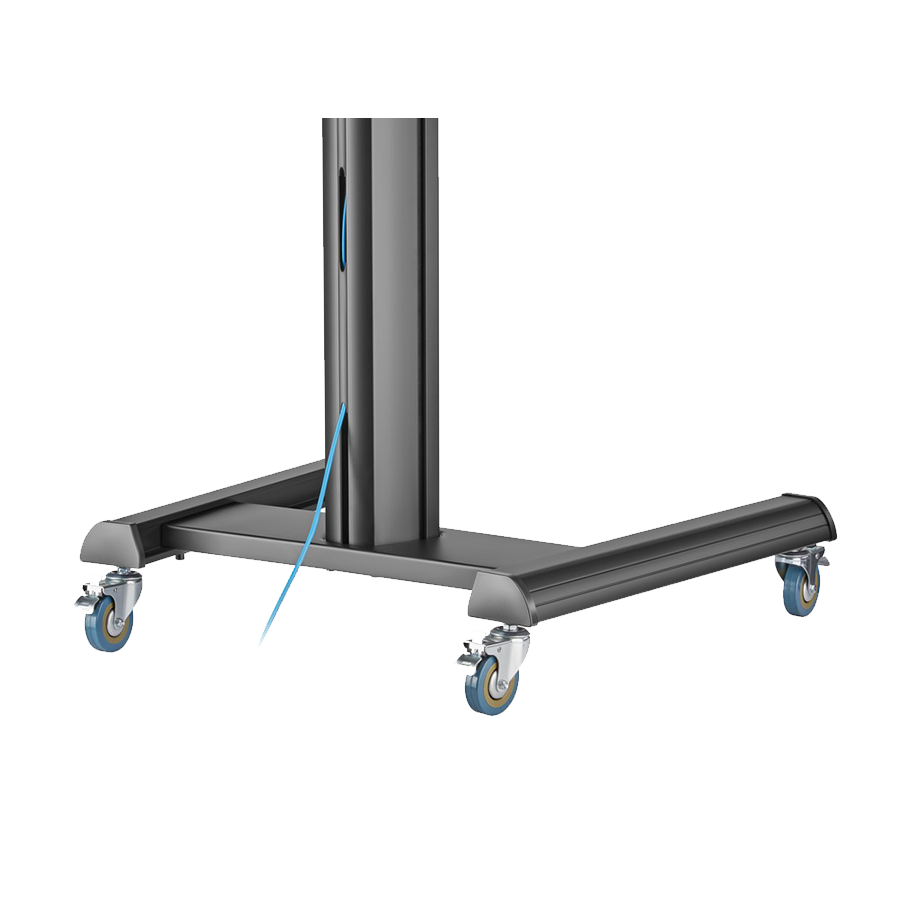 Nosač za TV na stalku aluminum na tockovima TVS-70T-02 - Image 5