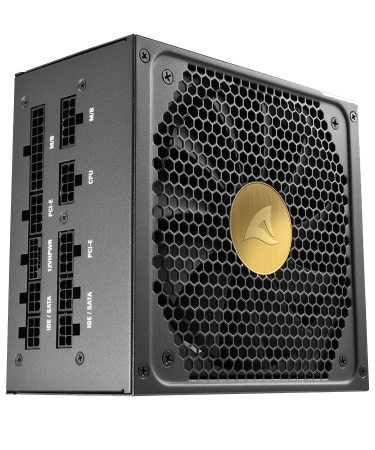 Napojna jedinica SHARKOON gaming modular, REBEL P30 Gold 850W ATX3.0, PCIe Gen5 12VHPWR