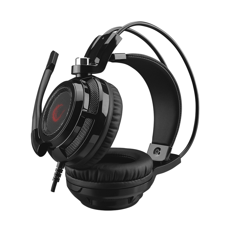 Slušalice sa mikrofonom gaming RAMPAGE SN-RW1 VIPER Black 7.1 USB Gaming Headset with Microphone - Image 3