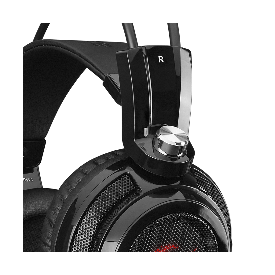 Slušalice sa mikrofonom gaming RAMPAGE SN-RW1 VIPER Black 7.1 USB Gaming Headset with Microphone - Image 4
