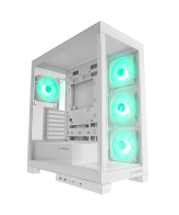 Kućište gaming RAMPAGE HYDRA V2 WHITE Type-C+USB3.0 4*ARGB Infinity Fan+Hub E-ATX Exclusive Gaming, 39990