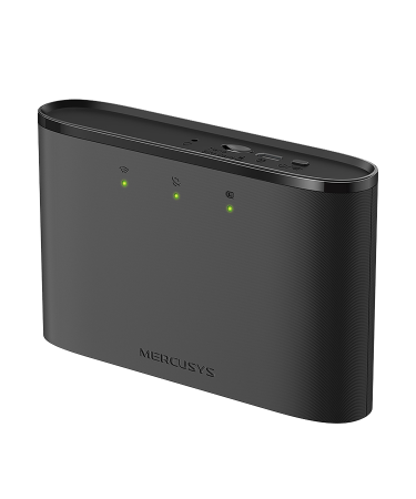 ROUTER Mercusys MT110 4G LTE mobilni Wi-Fi, 2200 mAh baterija, 4G LTE brzine do 150 Mbps, 150 Mbps WiFi 2,4 GHz, SIM kartica Plug and Play