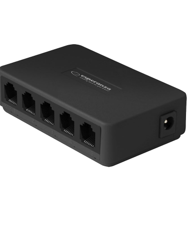 SWITCH 5 portni ESPERANZA  ETHERNET SWITCH 10/100/1000 ONYX, ENS103