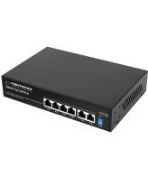 SWITCH 4 PoE + 2 UPLINK ESPERANZA  ETHERNET SWITCH 10/100/1000 GOLIATH, ENS107
