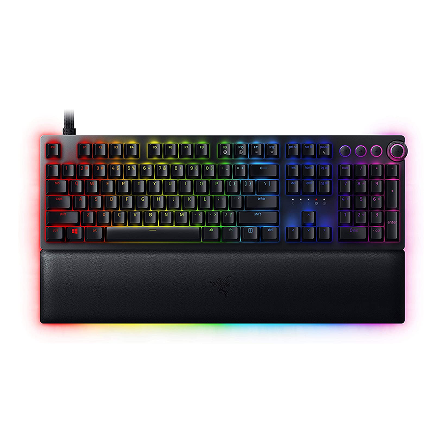 Tastatura Razer™ Huntsman V2 - Optical Gaming Keyboard (Clicky Purple Switch) - US Layout - FRML Packaging, RZ03-03930300-R3M1