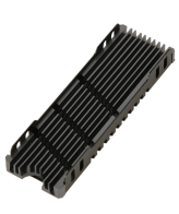 Hladnjak za M.2 NVMe 2280 SSD drive, GEMBIRD EE2280-R-01