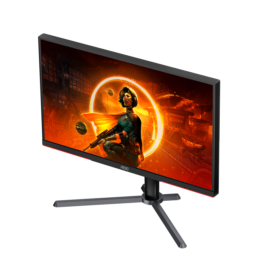 MONITOR AOC Gaming Q27G3XMN Mini LED 27” VA, 16:9, 2560x1440, 180Hz, 1ms, 1000 cd/m2, 4000:1, Audio,2x HDMI, DP, Full Ergonomic, Black-Red, VESA 3y - Image 5