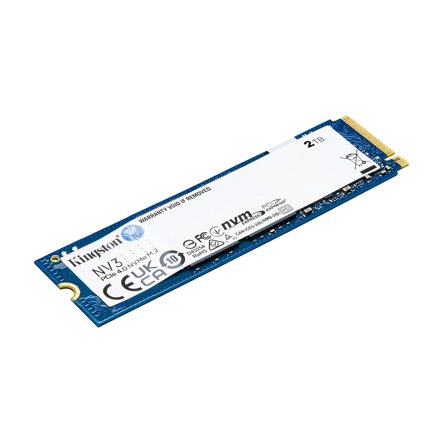 Kingston SSD SNV3S/2000G 2TB NV3 NVMe PCIe Gen 4.0 Up to 6,000MB/s read, 5,000MB/s write - Image 2
