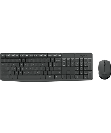 Tastatura + miš bežično Logitech MK235, crno, US layout, 920-007931