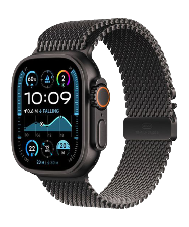 Apple Watch Ultra 2 Milanese MX5U3QA/A Black case 2024 LTE 49mm  - Black/Black