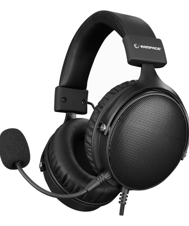 Slušalice sa mikrofonom gaming RAMPAGE RM-K99 X-PIKE USB 7.1 Sound Card PC PS4 Mobile Surround