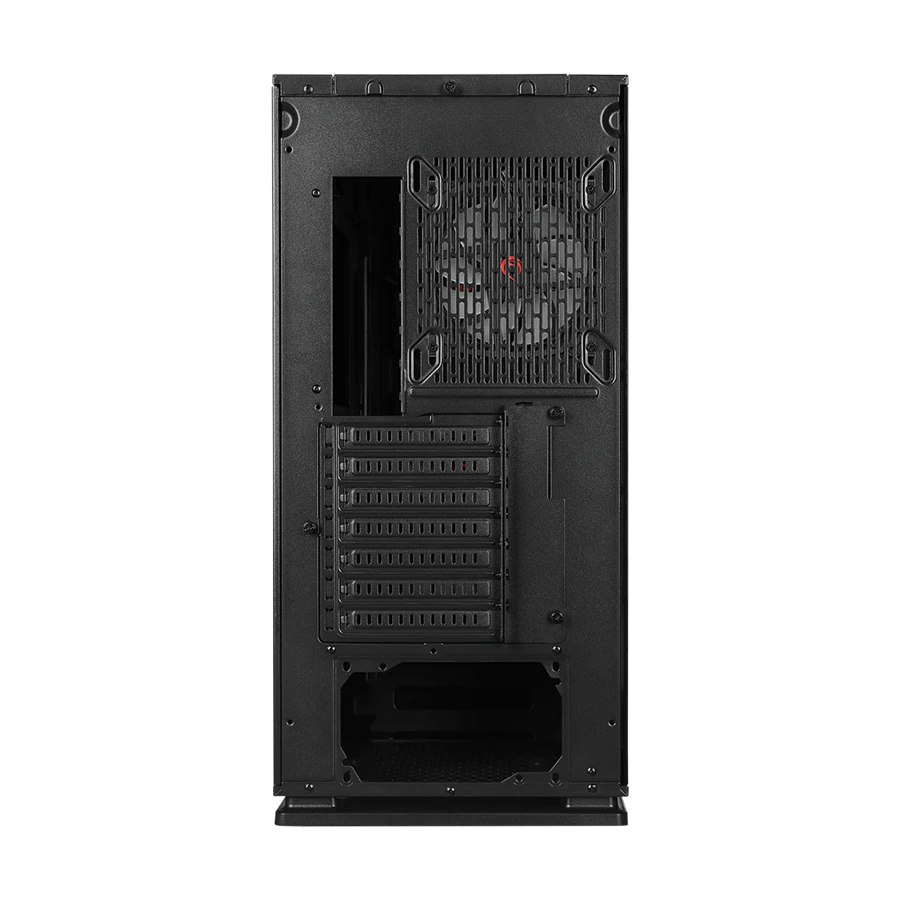 Kućište gaming RAMPAGE VANGUARD V2 Black Mesh Easy Tempered Glass Vertical VGA Holder 4*RGB Fan Hub E-ATX Big-T, 39846 - Image 7