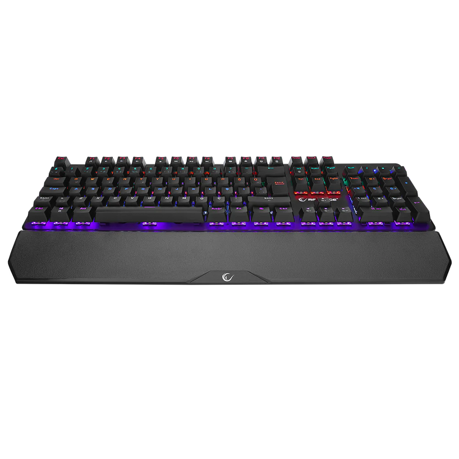 Tastatura gaming RAMPAGE KB-R86 UMBRA Black USB Rainbow Illuminated Red Switch US Layout Mechanical, 40385 - Image 3