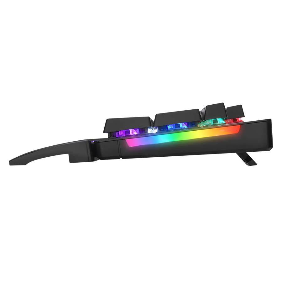 Tastatura gaming RAMPAGE KB-R86 UMBRA Black USB Rainbow Illuminated Red Switch US Layout Mechanical, 40385 - Image 5