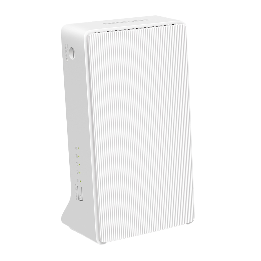 ROUTER Mercusys MB230-4G AC1200 Wi-Fi 4G+ LTE Router, Build-In 300Mbps 4G LTE Modem, 2.4 GHz, 5 GHz, 4G+ Cat6 300/50 Mbps, Internal Anten.
