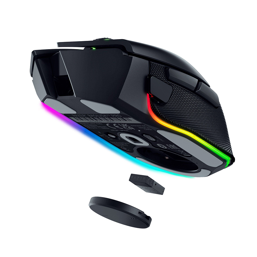 Miš Razer Basilisk V3 Pro - Ergonomic Wireless Gaming Mouse - EU Packaging RZ01-04620100-R3G1 - Image 5