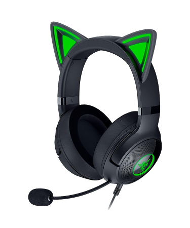 Slušalice Razer Kraken Kitty V2 - USB Headset with RGB Kitty Ears - Black - FRML Packaging RZ04-04730100-R3M1