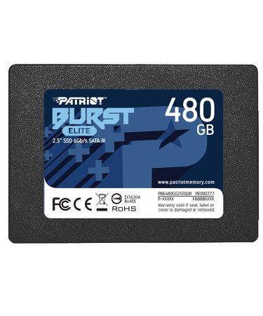 SSD Patriot 480GB 2.5" PBE480GS25SSDR