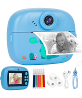 Dječija kamera sa printerom K8000 32GB micro sd kartica, blue