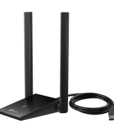 TP-Link ARCHER-TX20U-PLUS AX1800 High Gain Dual Band Wi-Fi 6 USB Adapter, 1201 Mbps at 5 GHz + 574 Mbps at 2.4 GHz, 2× High Gain External Antennas ( A