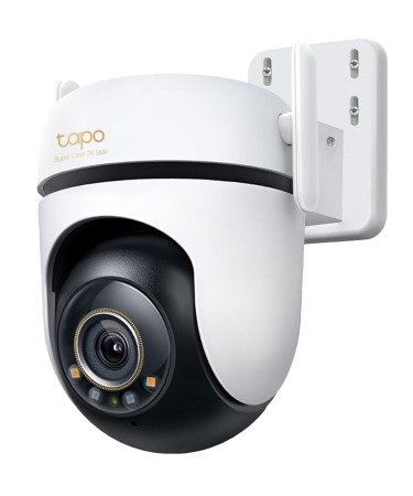 TP-Link Tapo C530WS Outdoor Pan/Tilt Security Wi-Fi Camera, 3K 5MP (2880x1620), 2.4 GHz, 2 x External Antennas, 1 x Ethernet Port, TAPO-C530WS