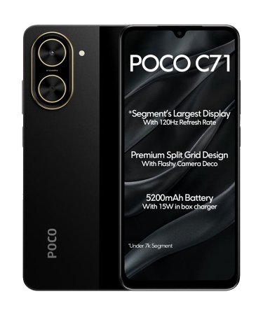 Mobitel Xiaomi Poco C71 4GB 128GB black