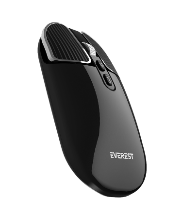 Miš Everest SM-620 2in1 Bluetooth 2,4GHz Charged Black Super Silent Silent Mobile 41158