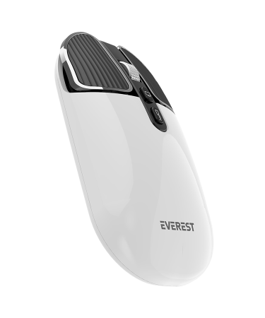 Miš Everest SM-620 2in1 Bluetooth 2,4GHz Charged Metallic Gray Super Silent Mobile