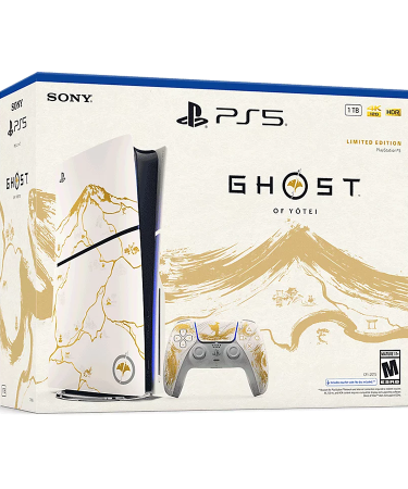 PlayStation 5 Slim D chassis Ghost of Yotei Gold Limited Edition+Game VCH Bundle 1000048368