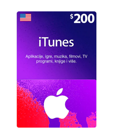 Itunes 200$ - United States